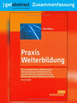 cover image of Praxis Weiterbildung (Zusammenfassung)